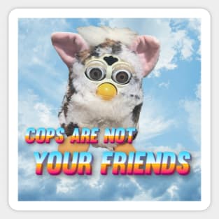 Sky Furby - Cops Sticker